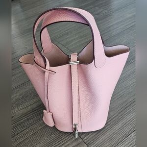 TIFFANY & FRED PARIS Pink Bucket Bag